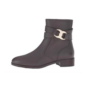 Tory Burch Gemini Link Ankle boots Bootie Brown